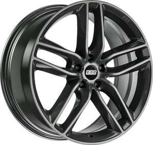 BBS SX CRYSTAL BLACK 17x7.5 CUSTOM 5x108mm - Wheelwiz