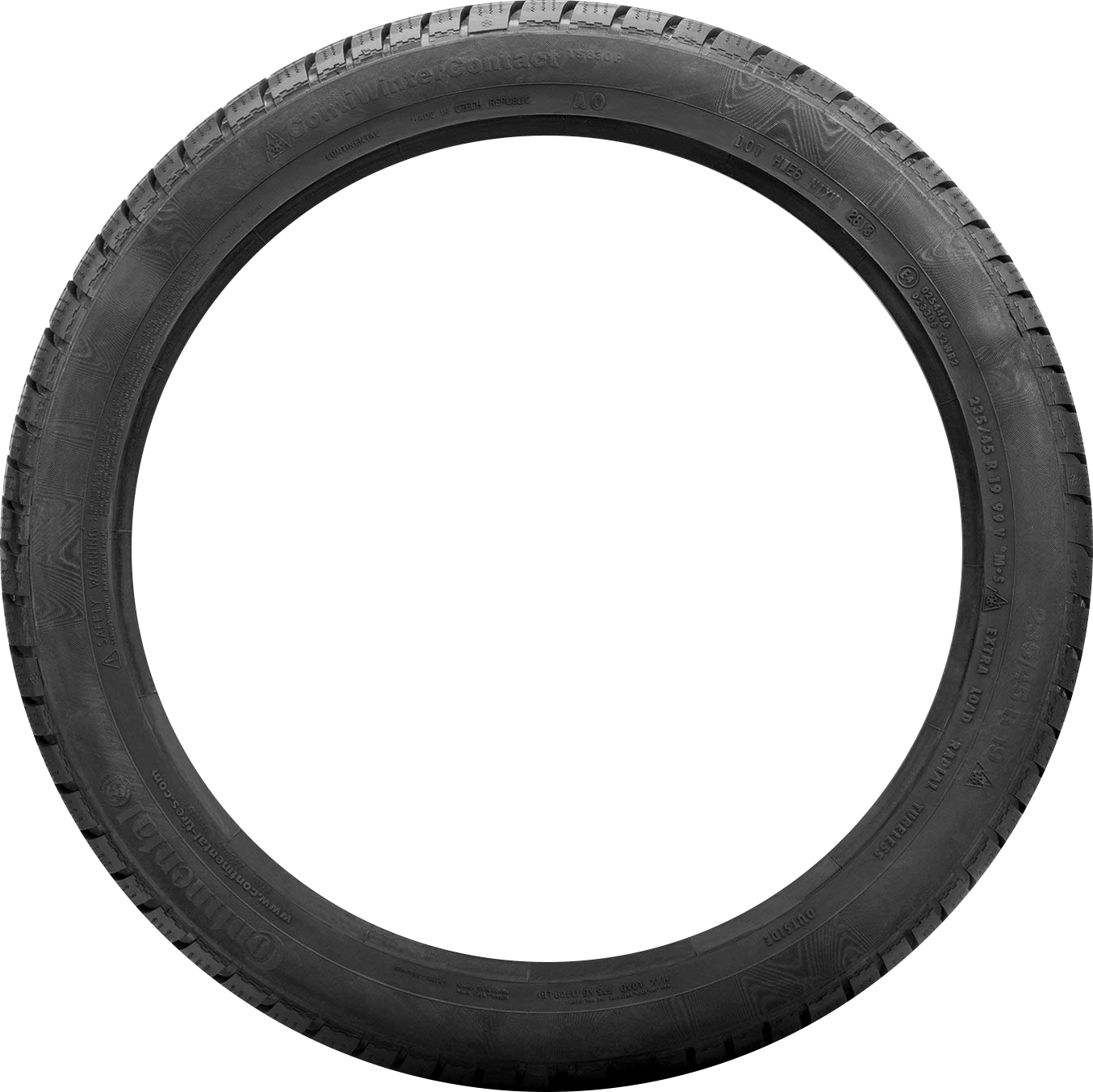 Continental ContiWinterContact TS 830 P 245/30R20 90W XL - Wheelwiz