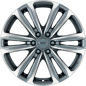 MAK Safari6 Gunmetal w/ Mirror Face 20x8.5 +20 6x139.7mm 106.1mm