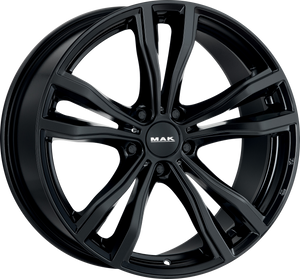 MAK X-Mode Gloss Black 21x11.5 +38 5x112mm 66.6mm