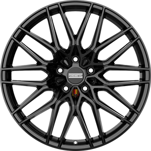 Fondmetal Cratos Gloss Black 22x10 +36 5x130mm 84.1mm - Wheelwiz