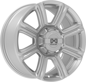 Wildland Hurricane Silver 18x8 +35 6x120mm 66.9mm - Wheelwiz