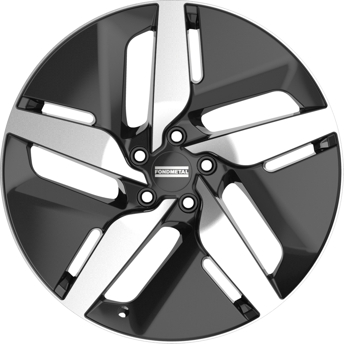 Fondmetal E-Joule Gloss Black Machined 20x9 +34 5x114.3mm 64.1mm - Wheelwiz