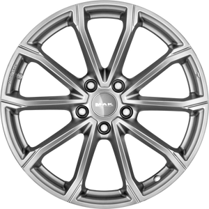 MAK Davinci Matte Titanium 17x7.5 +44 5x108mm 65.1mm - Wheelwiz