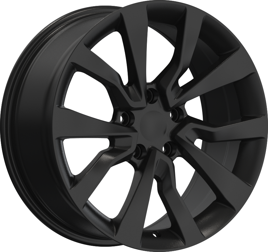 YKW Replica JA5 Gloss Black 18x8 +35 5x114.3mm 67.1mm - Wheelwiz
