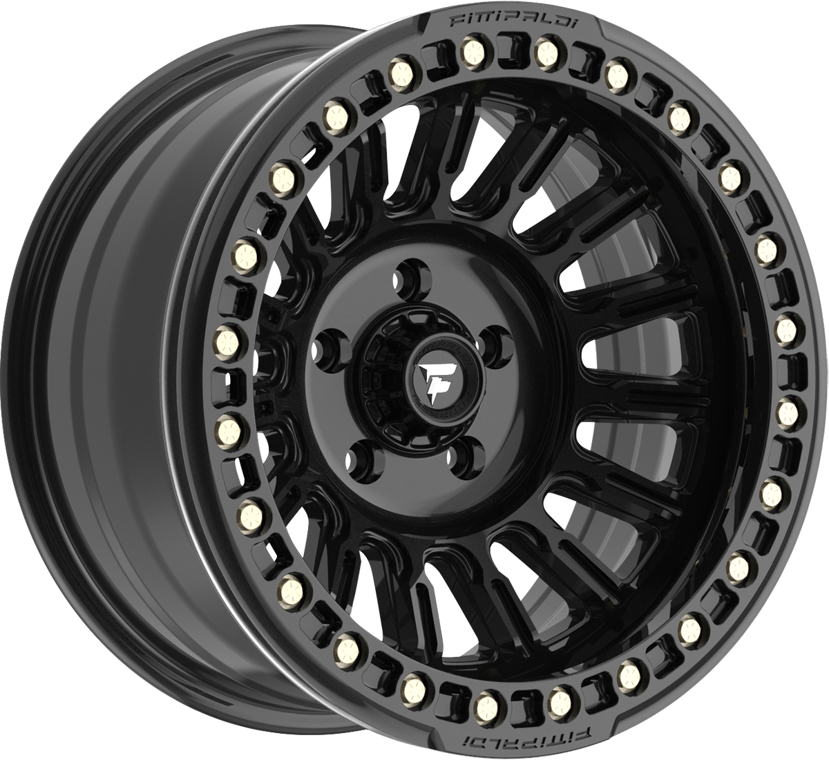 Fittipaldi FB152B Satin Black 17x9 -38 6x139.7mm 106.2mm - Wheelwiz