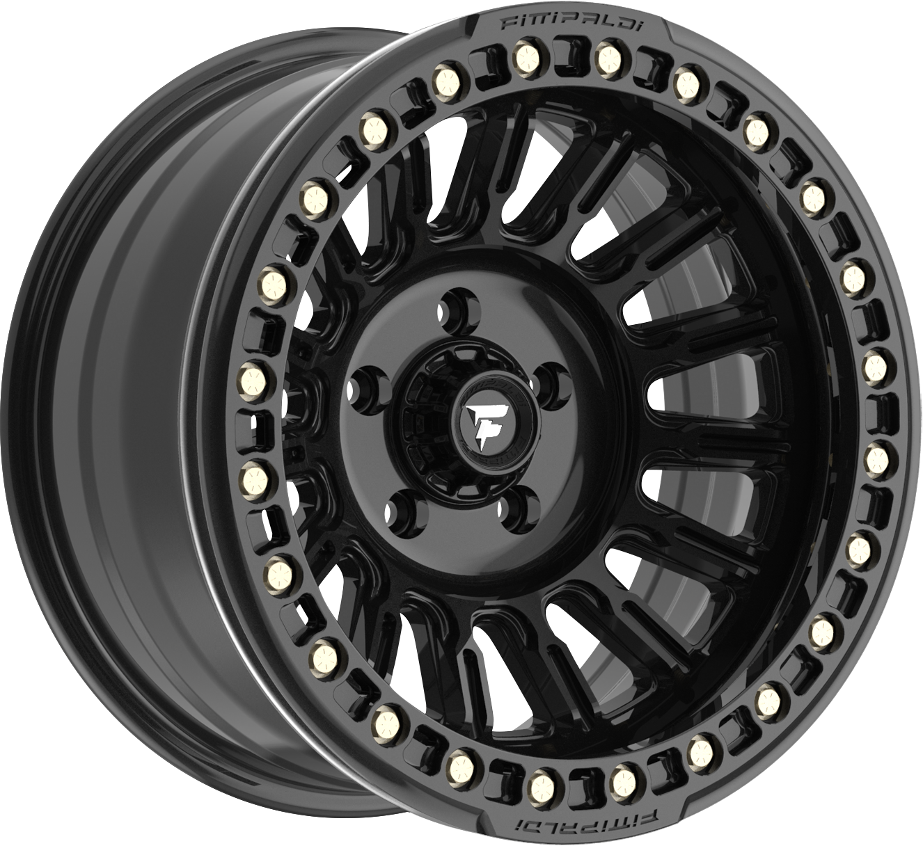 Fittipaldi FB152B Satin Black 17x9 -38 8x165.1mm 125.2mm - Wheelwiz