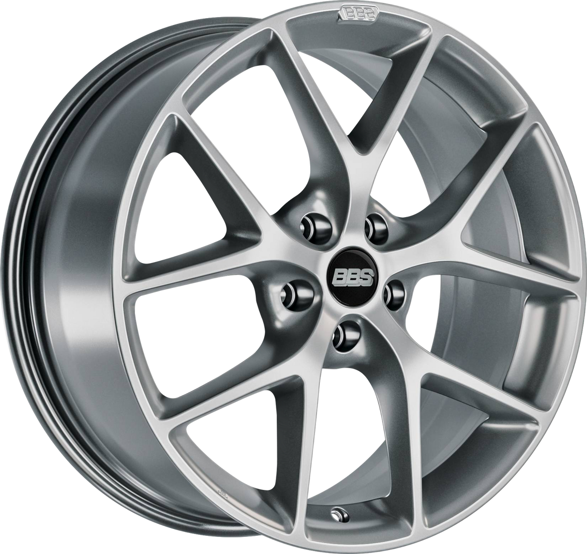 BBS SR SATIN GREY 18x8 CUSTOM 5x112mm - Wheelwiz