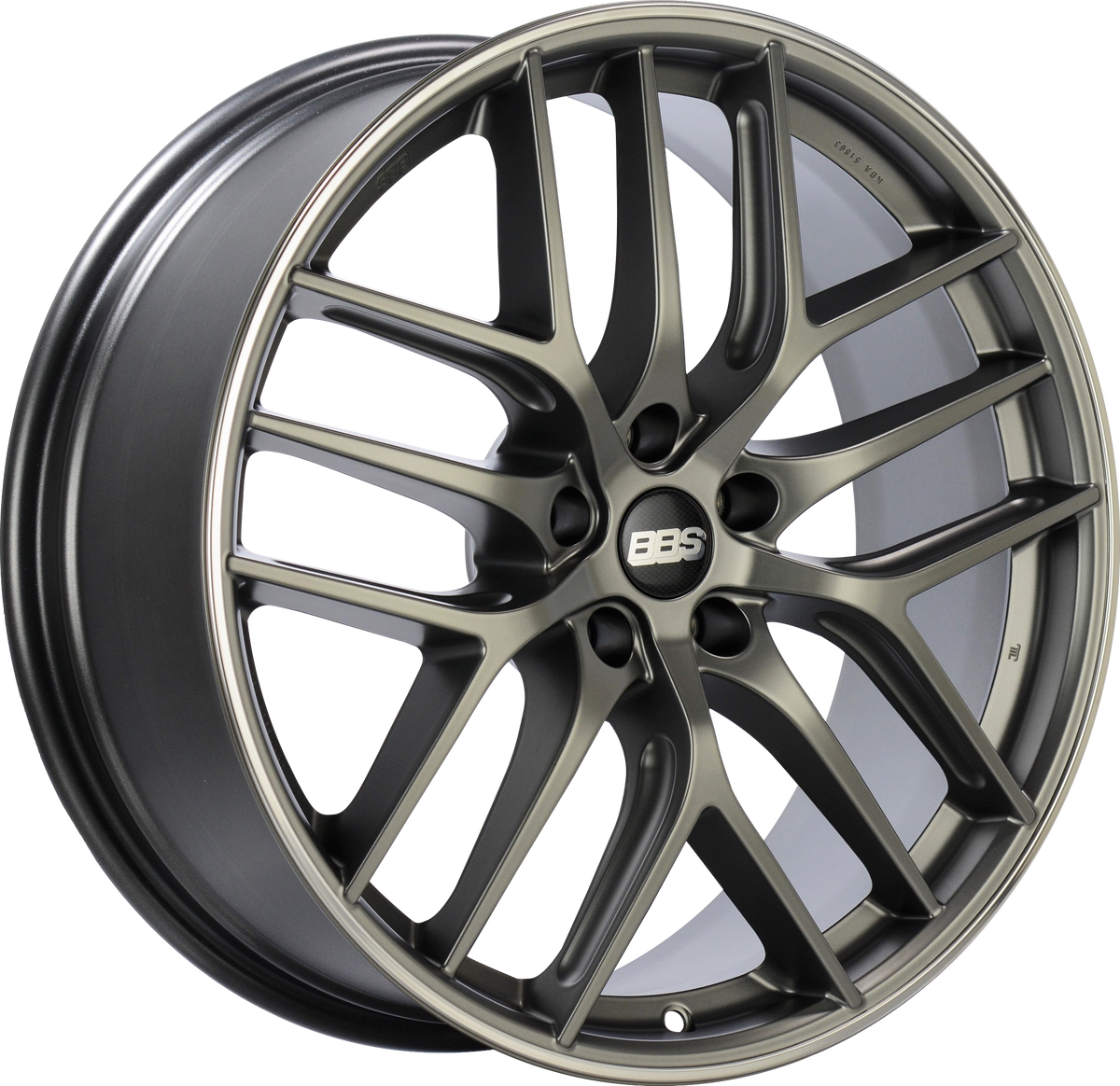 BBS CC-R SATIN PLATINUM 19x8.5 CUSTOM 5x112mm - Wheelwiz