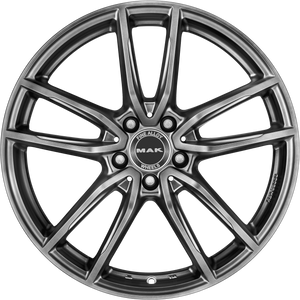 MAK Evo Matte Titanium 20x9 +28 5x112mm 66.6mm