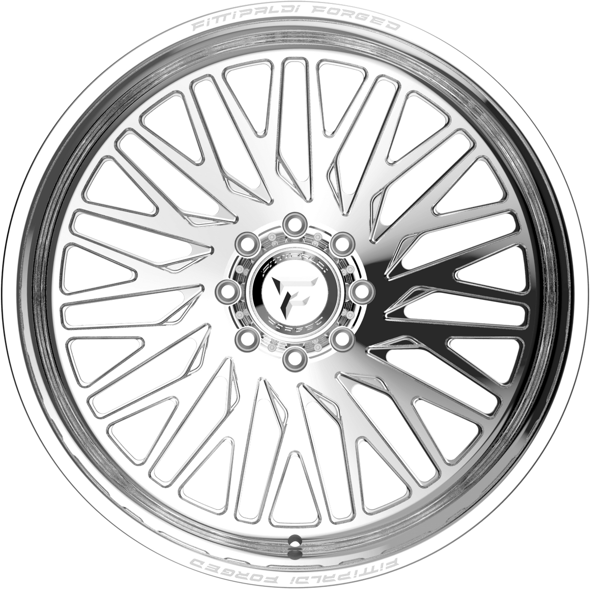 Fittipaldi FTF500P Polished 24x14 -76 6x139.7mm 106.2mm - Wheelwiz