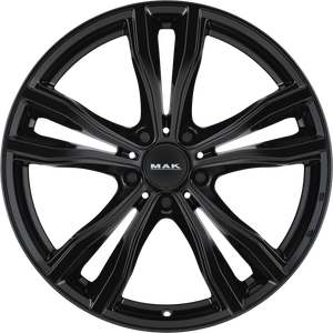 MAK X-Mode Gloss Black 19x9 +37 5x120mm 74.1mm