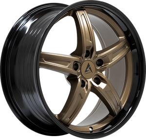 Armed Wheels Boss Matte Bronze + Black Barrel 20x10 +37 5x113mm 74.1mm - Wheelwiz