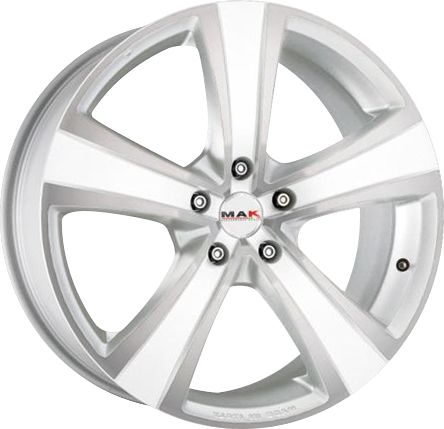 MAK FUOCO Ice White 16x6.5 +68 5x130mm 78.1mm - Wheelwiz
