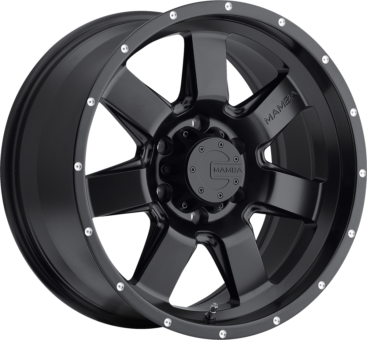 Mamba M14 Matte Black 18x9 -12 6x139.7mm 106.1mm - Wheelwiz