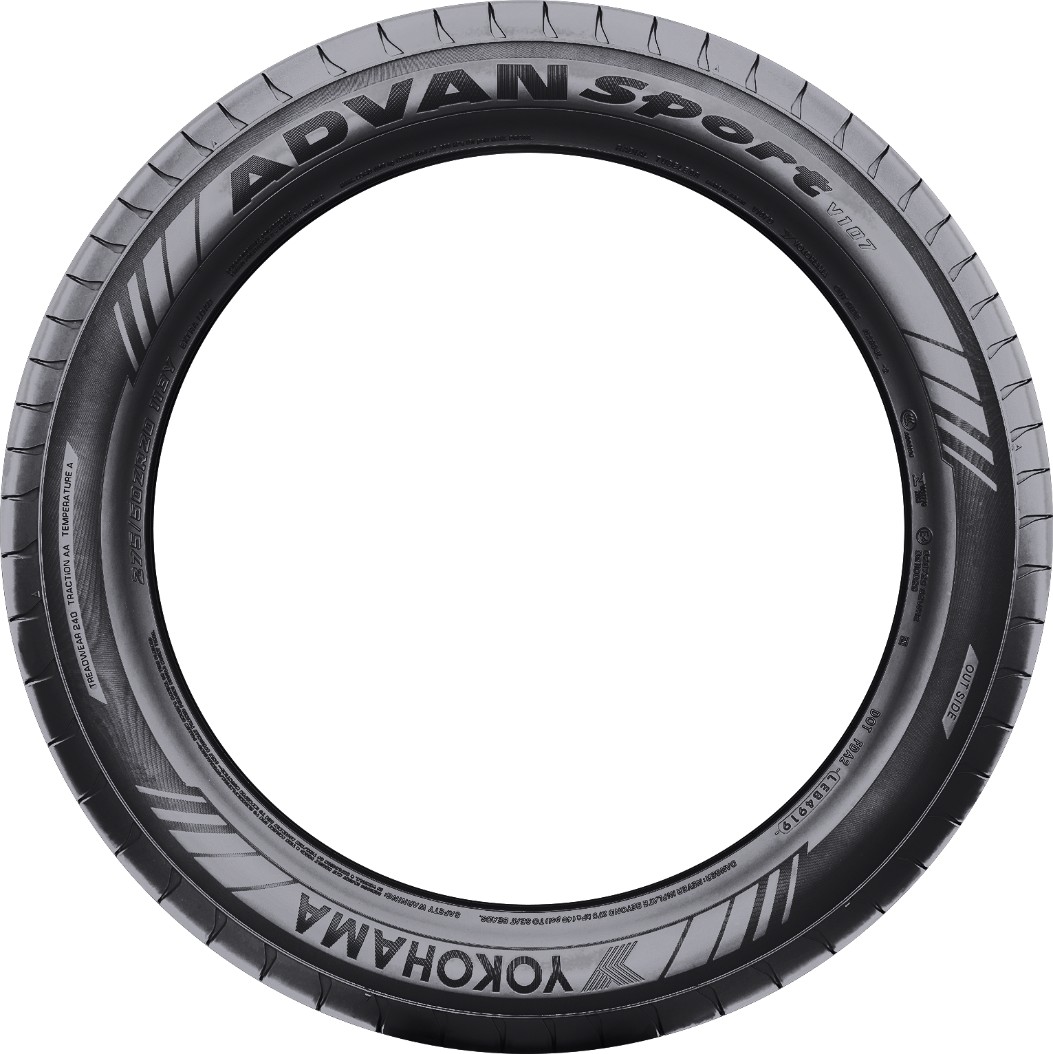 Yokohama ADVAN SPORT V107 255/45R21 106Y XL