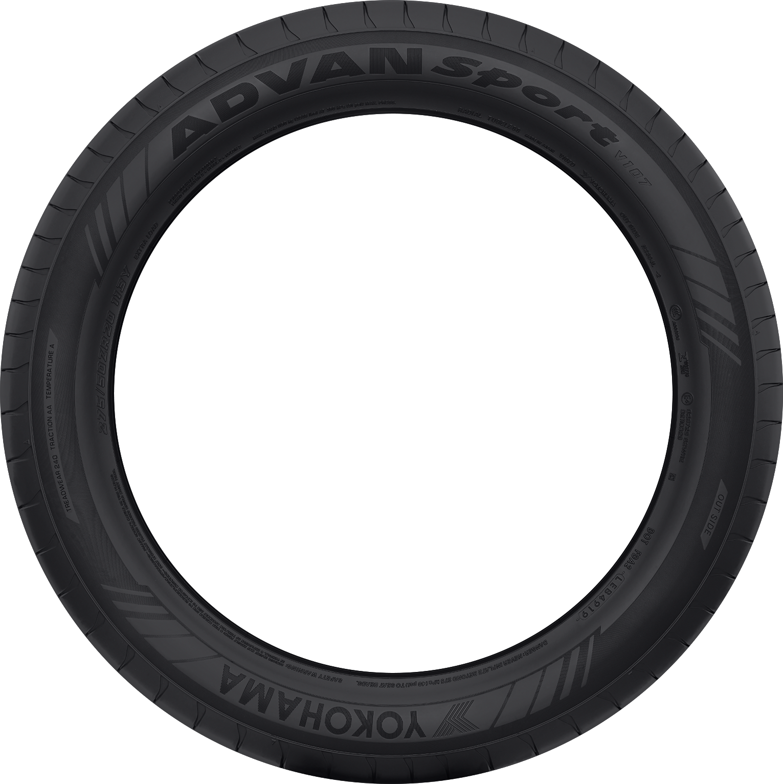 Yokohama ADVAN SPORT V107 235/50R20 104Y XL - Wheelwiz