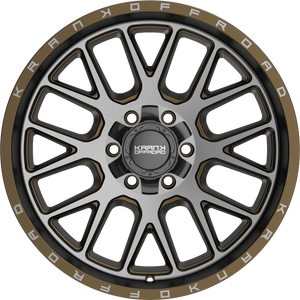 Krank Fuse Bronze Dark Tint 20x10 -18 6x135|6x139.7mm 108mm - Wheelwiz