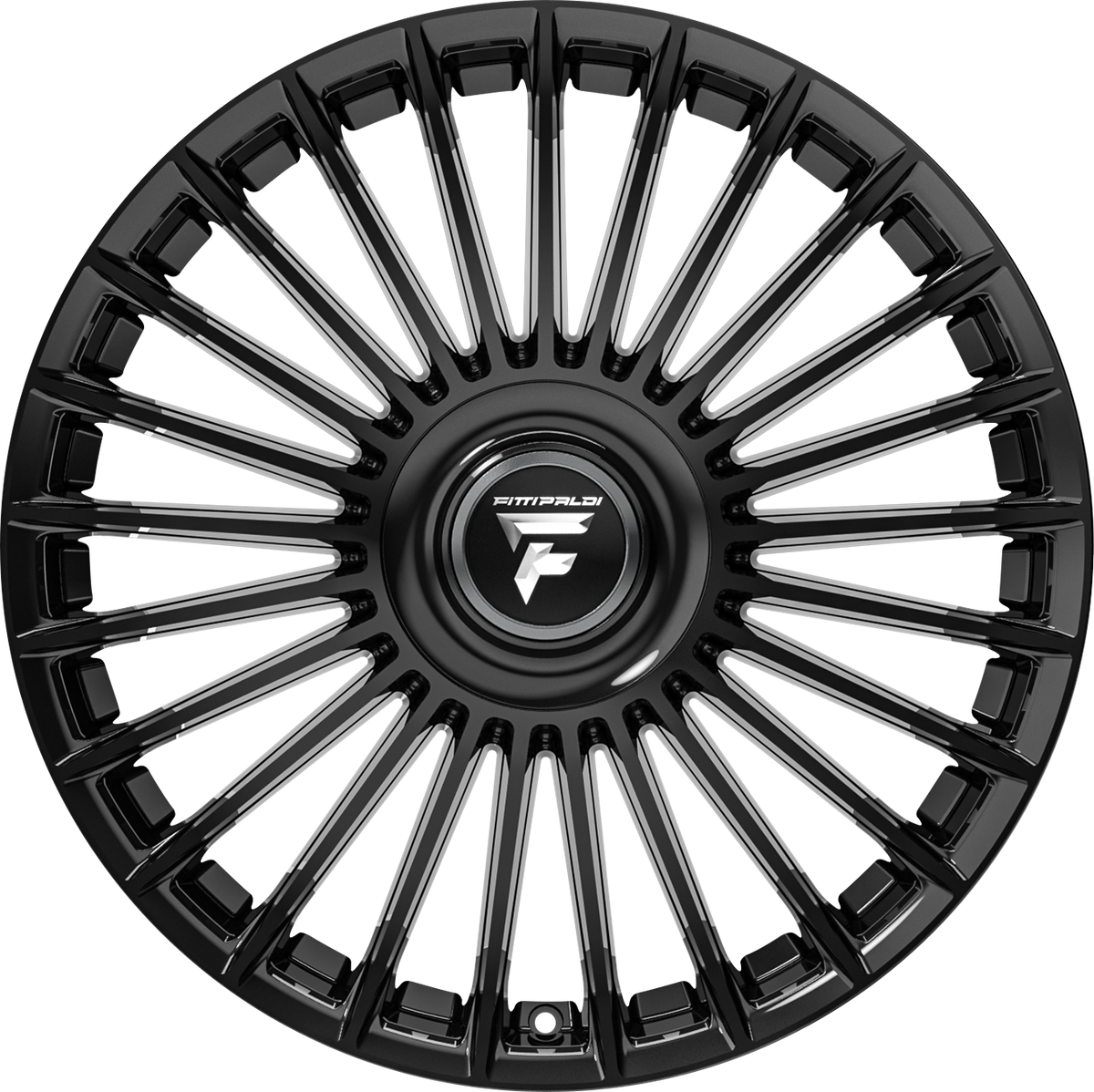 Fittipaldi FS370 Gloss Black 26x10 +30 6x135|6x139.7mm 106.2mm - Wheelwiz