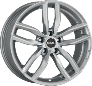 MAK Sarthe W Silver 17x7.5 +42 5x112mm 66.45mm