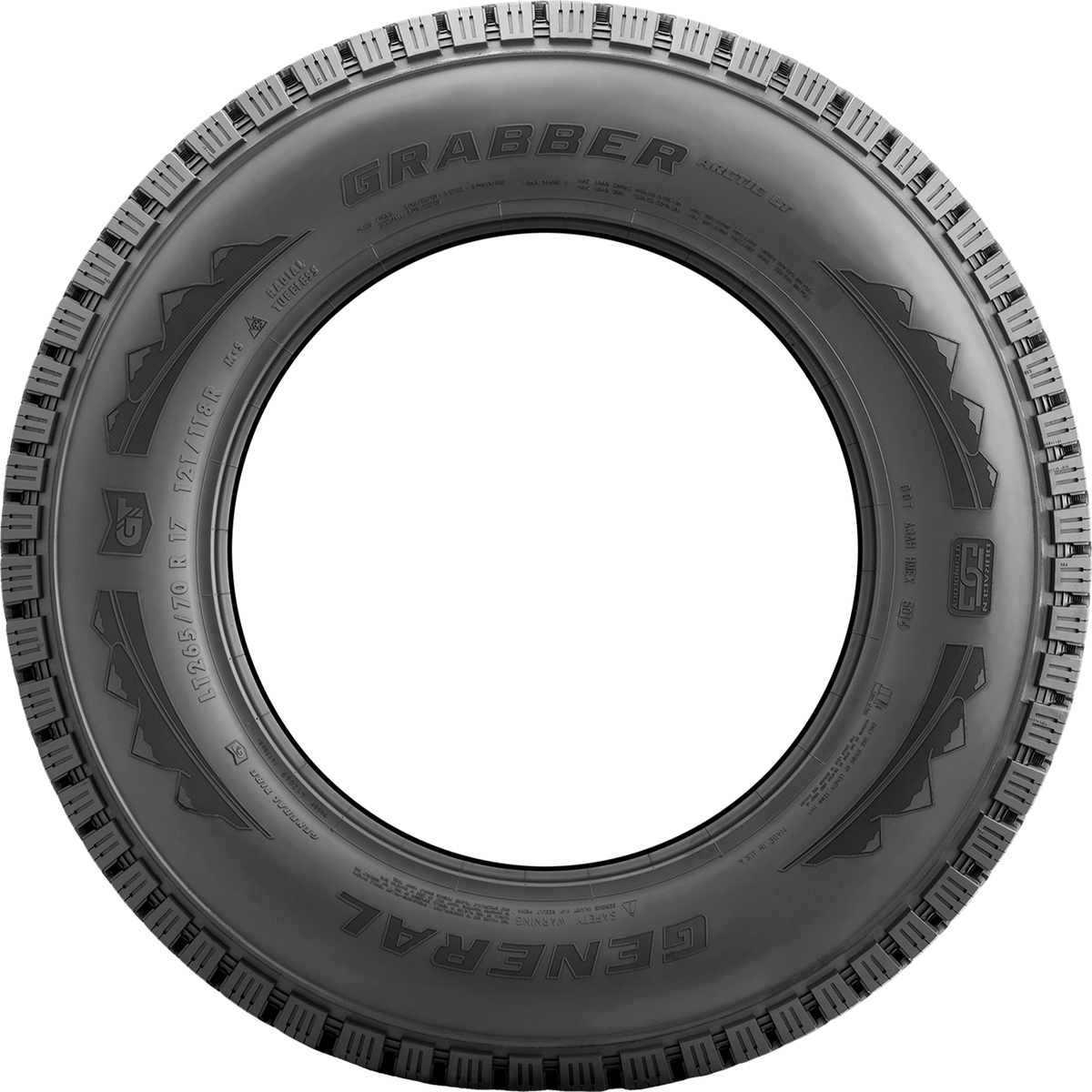 General Tire Grabber Arctic LT LT265/70R18 124/121R E/10 - Wheelwiz