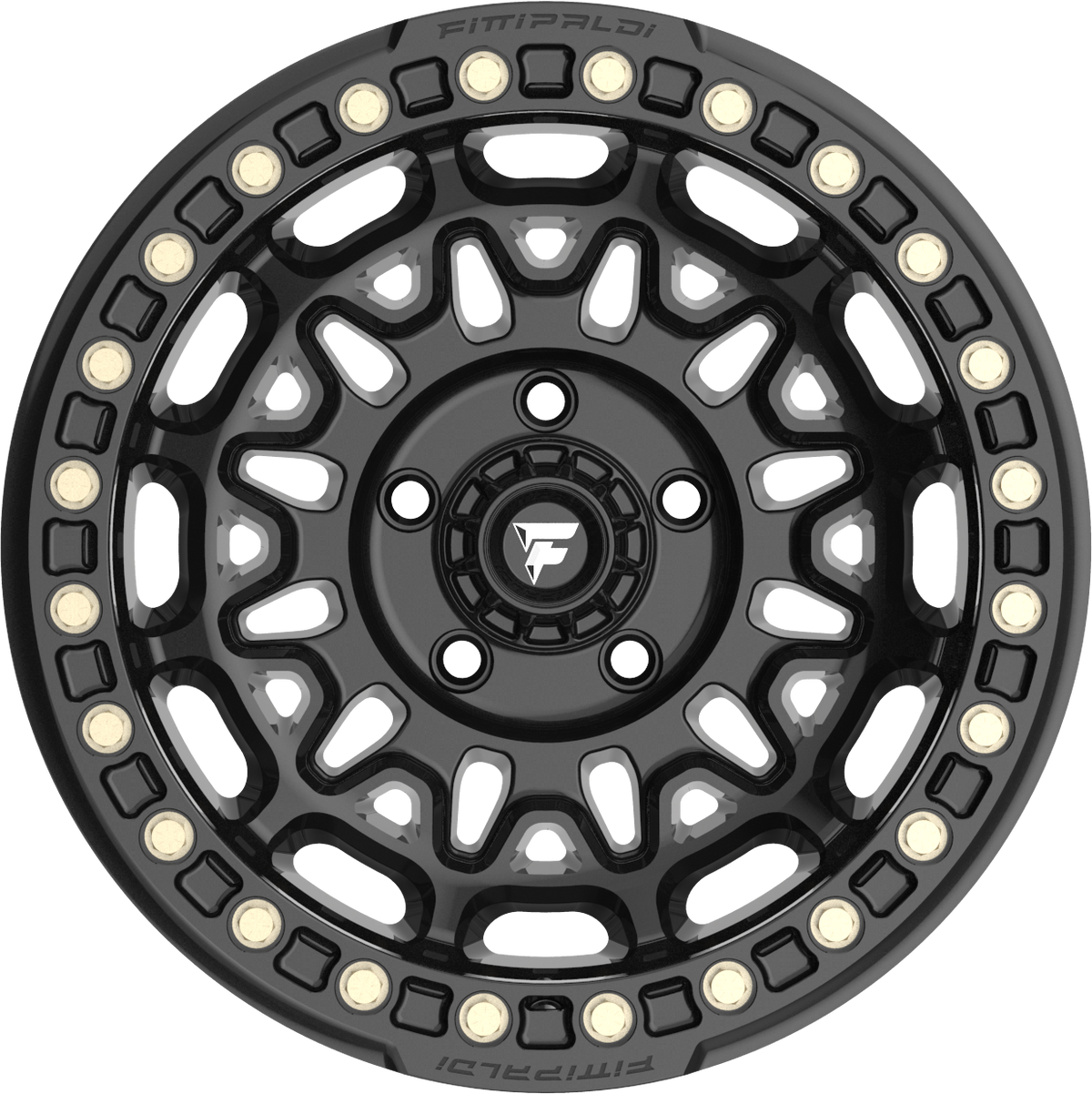 Fittipaldi FB150B Satin Black 17x9 -15 5x127mm 71.5mm - Wheelwiz