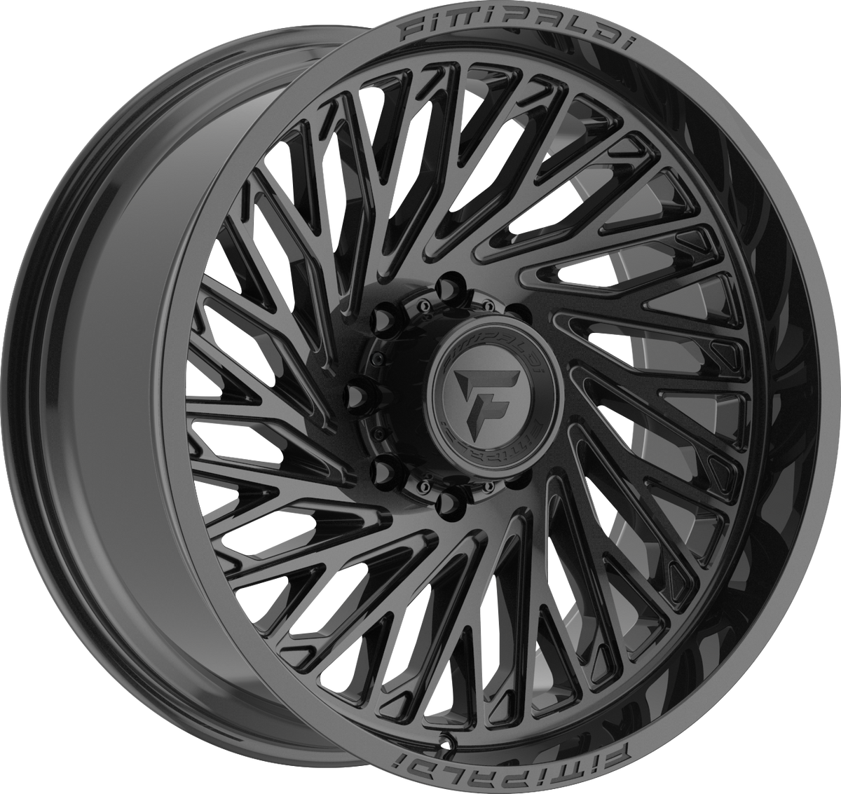 Fittipaldi FA15B Gloss Black 22x10 -19 6x135|6x139.7mm 106.2mm