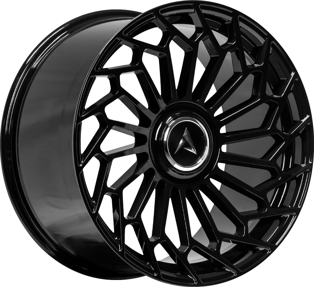 Armed Wheels Cartel Gloss Black 22x9 +25 Custom 87.1mm