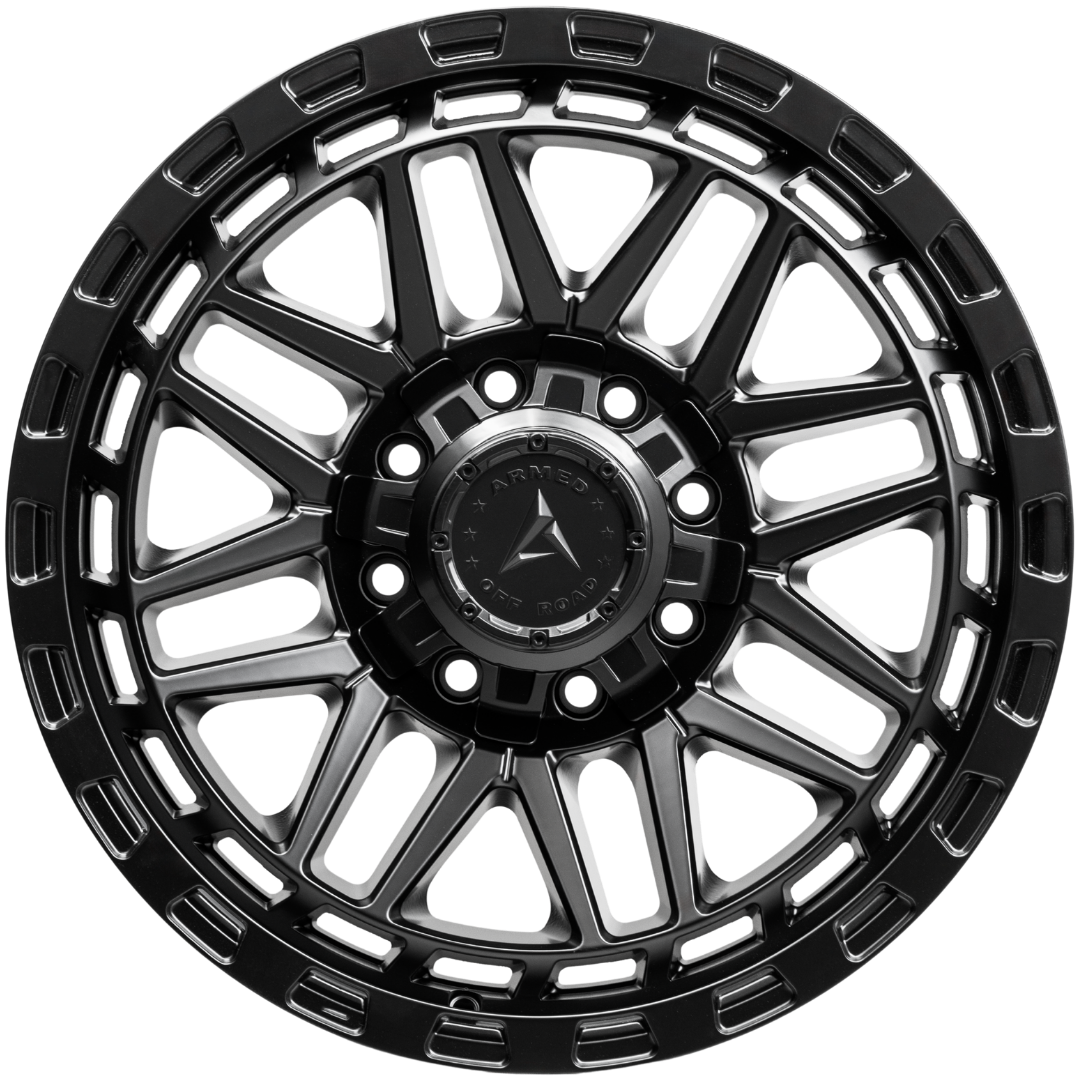Armed Wheels Tank Full Matte Black 18x9 0 8x165.1mm 125.1mm - Wheelwiz