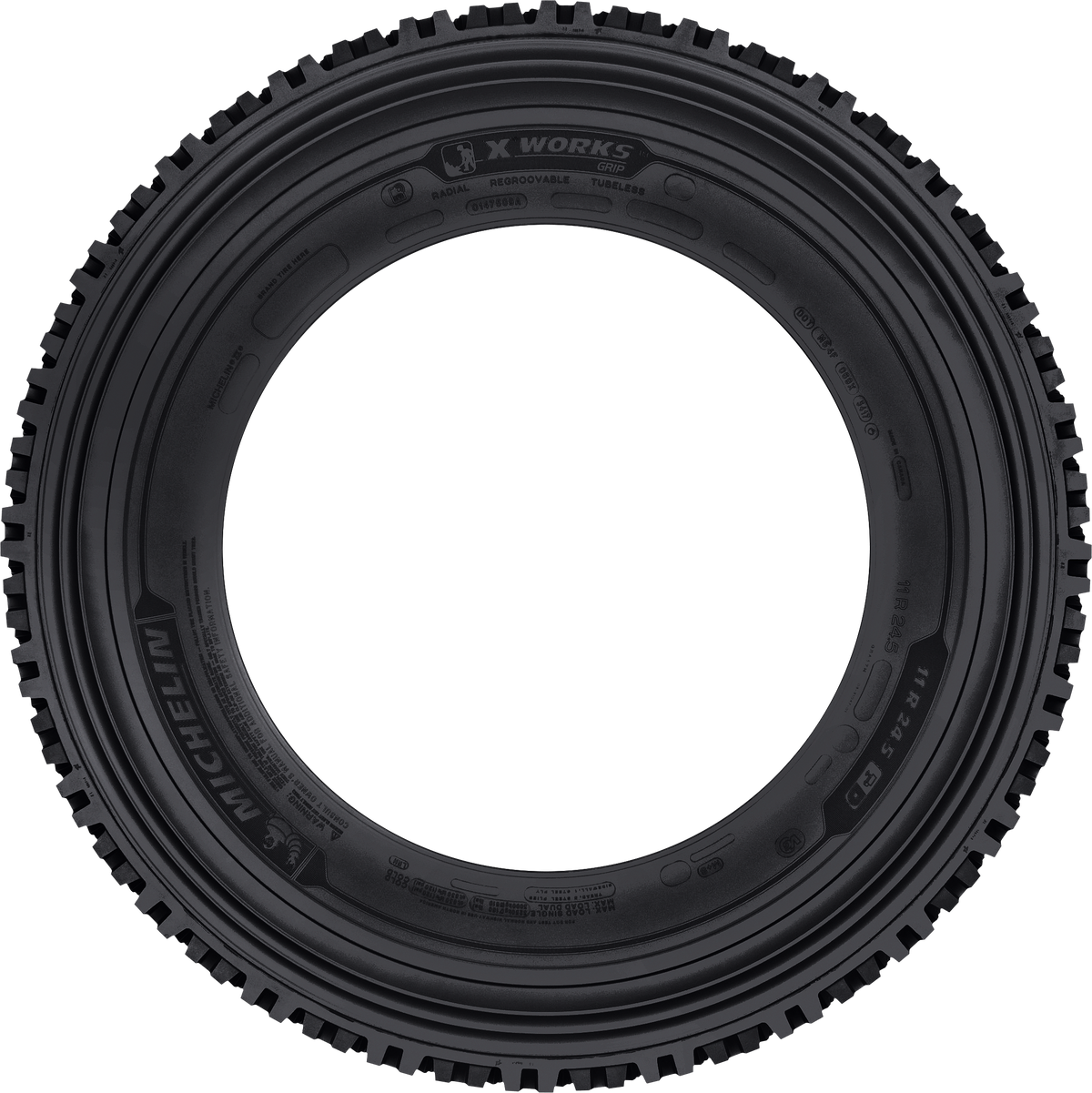 Michelin X Works Grip D 11R24.5 - Wheelwiz