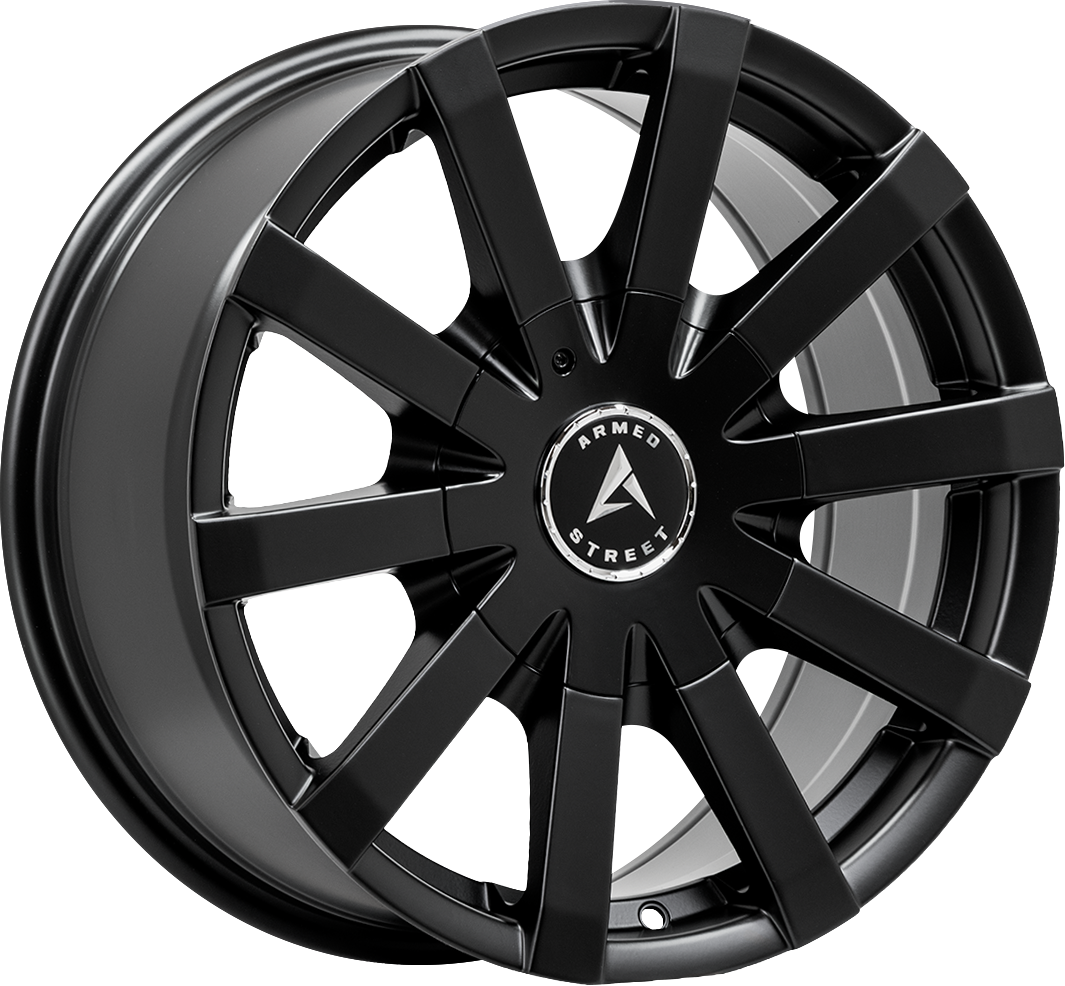 Armed Wheels Outlaw Matte Black 20x8.5 +35 Custom 74.1mm - Wheelwiz