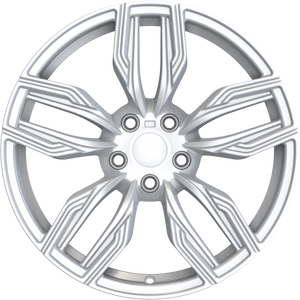 YKW Replica MF29 Silver 18x8 +35 5x120mm 60.1mm - Wheelwiz