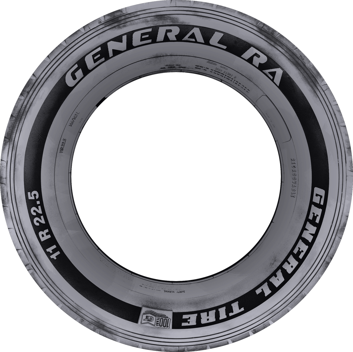 General RA 295/75R22.5 - Wheelwiz