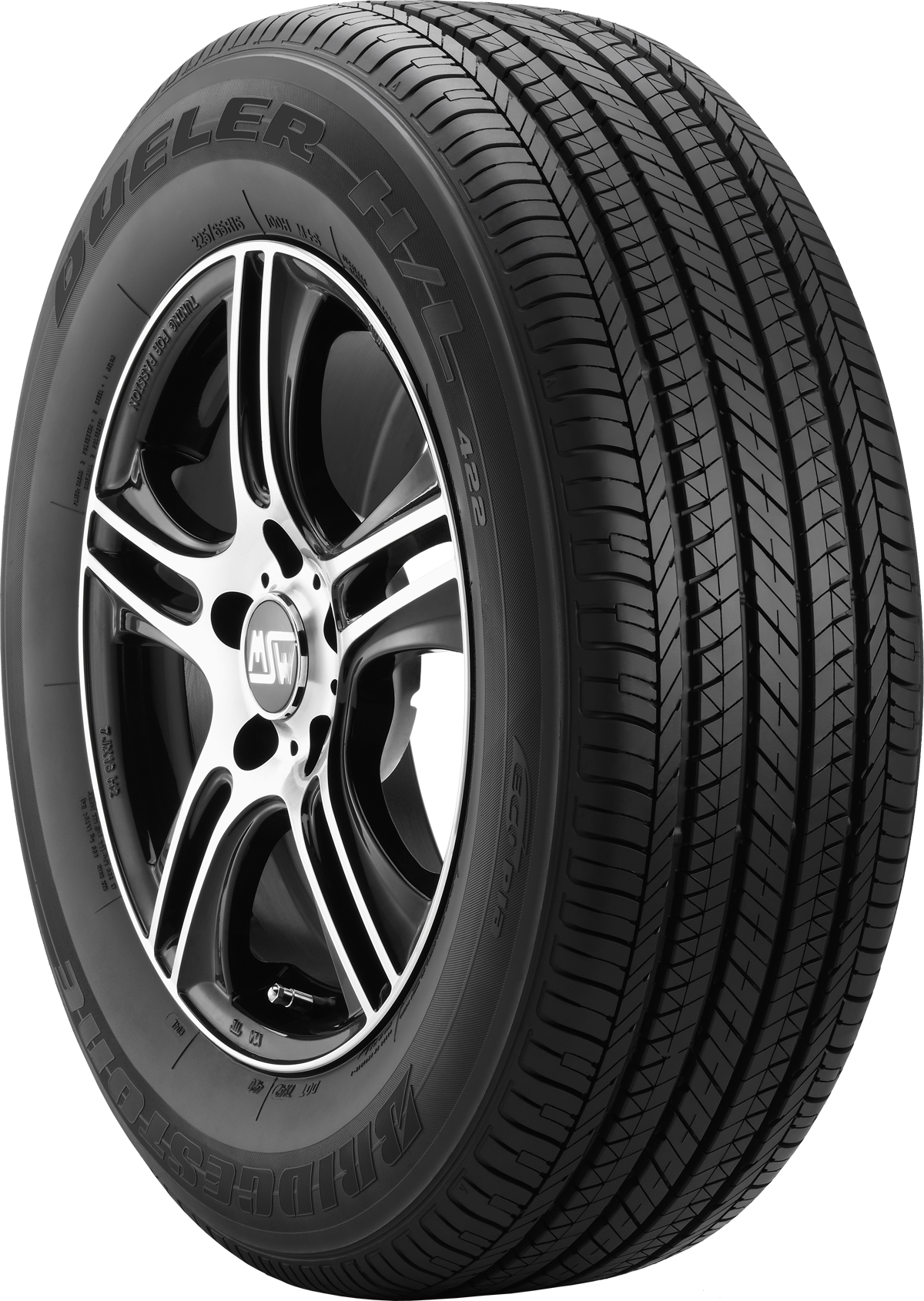 Bridgestone Dueler H/L 422 Ecopia P245/60R18 - Wheelwiz
