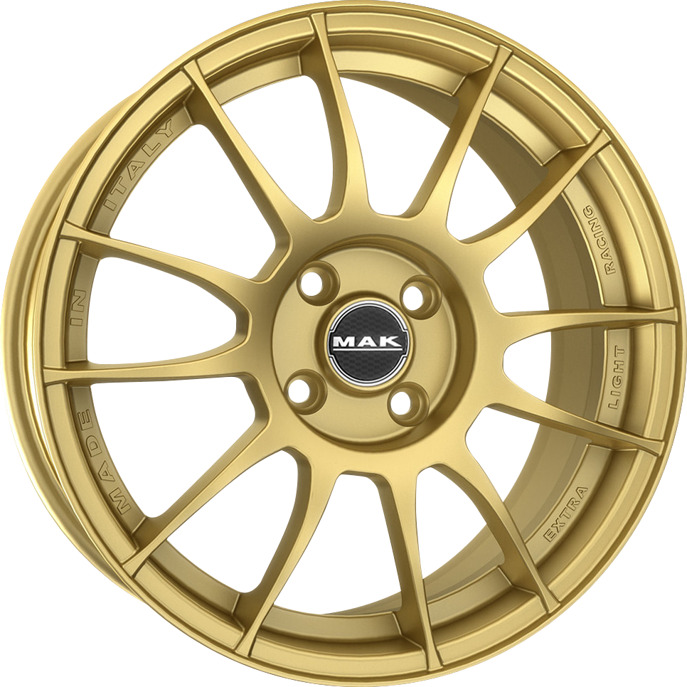 MAK XLR Gold 18x7.5 +36 4x100mm 56.6mm - Wheelwiz