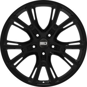 Euro Design SRT Gloss Black 18x8 +35 5x127mm 71.56mm