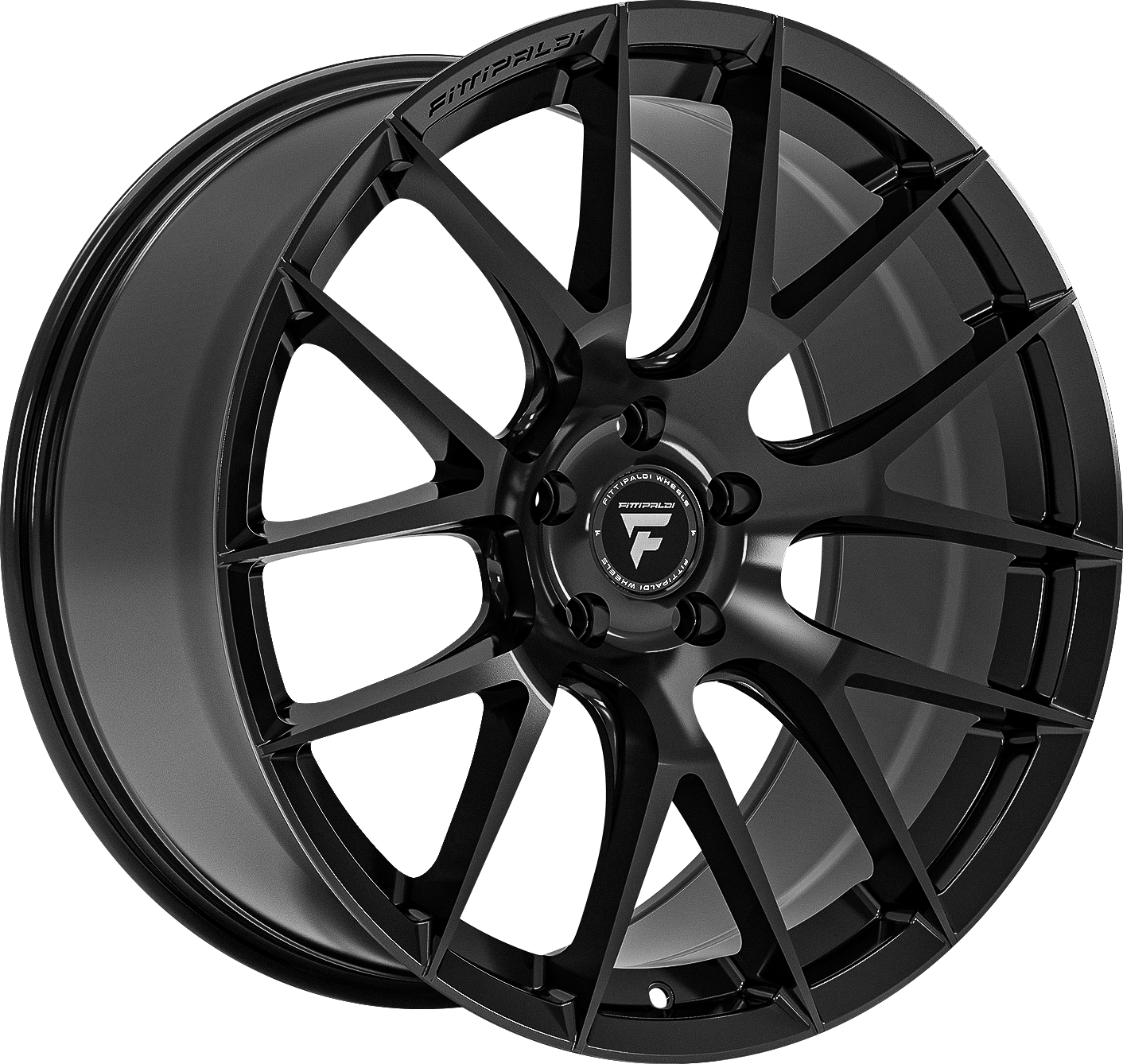 Fittipaldi FS360B Gloss Black 20x8.5 +35 5x112mm 66.6mm