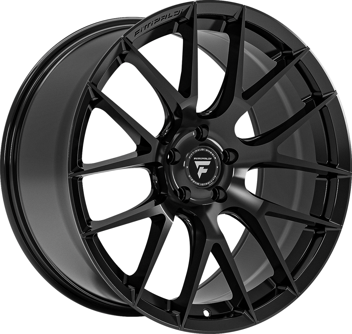 Fittipaldi FS360B Gloss Black 19x9.5 +25 5x112mm 66.6mm