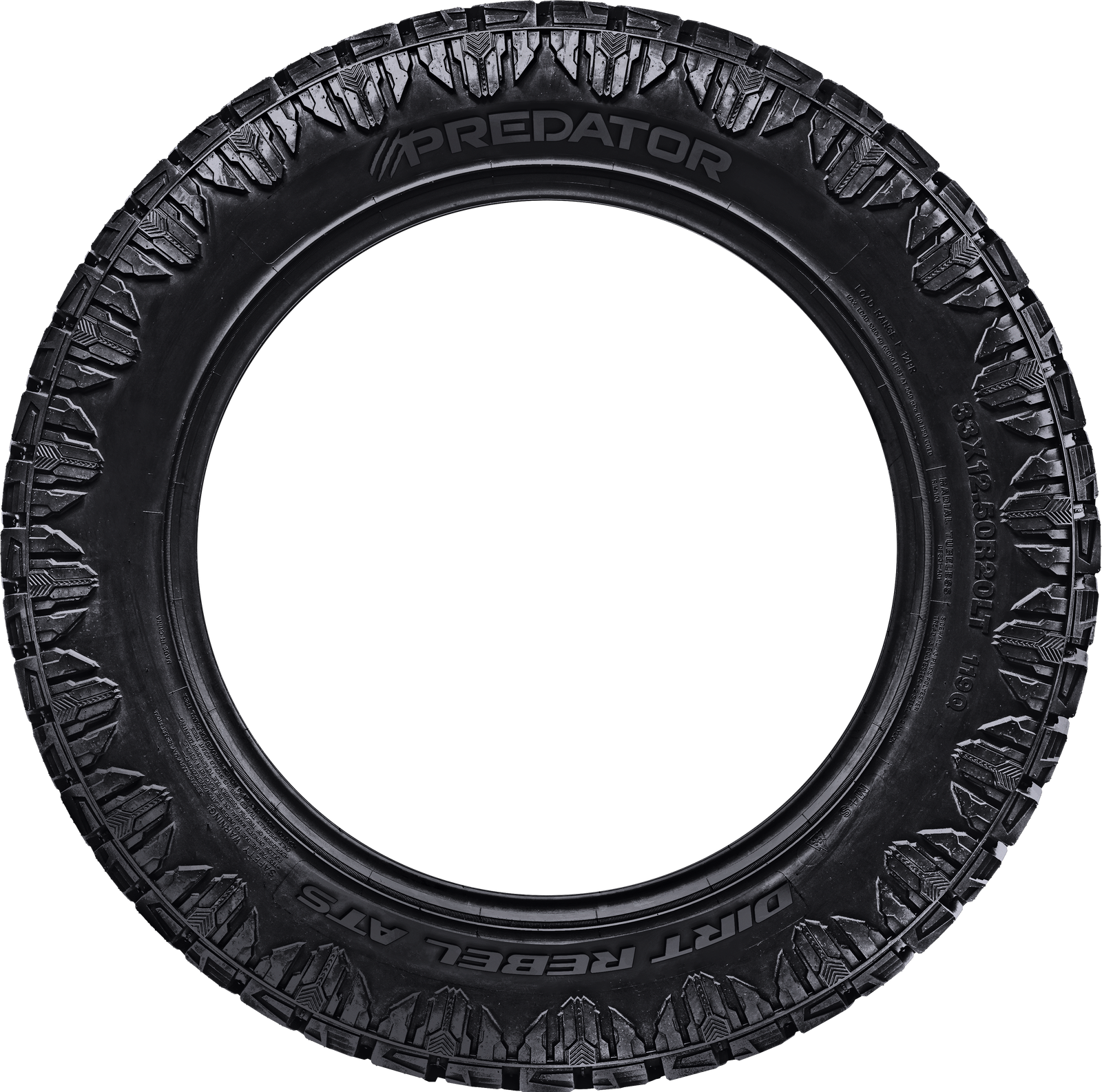 Predator Dirt Rebel ATS 35x12.50R17LT