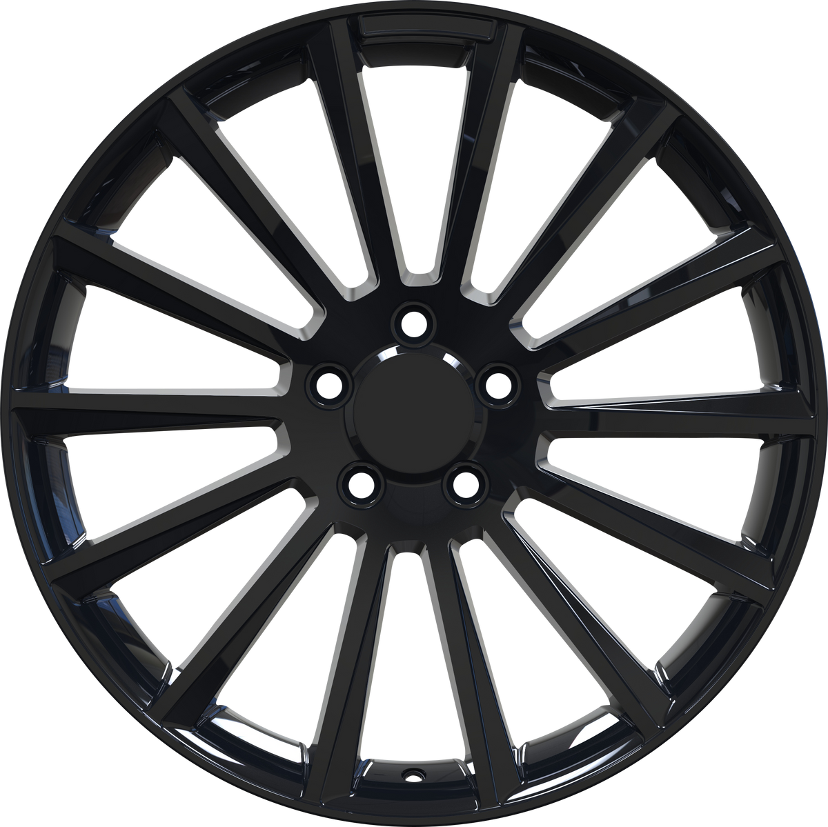YKW Replica MF10 Gloss Black 19x8 +30 5x112mm 66.6mm - Wheelwiz