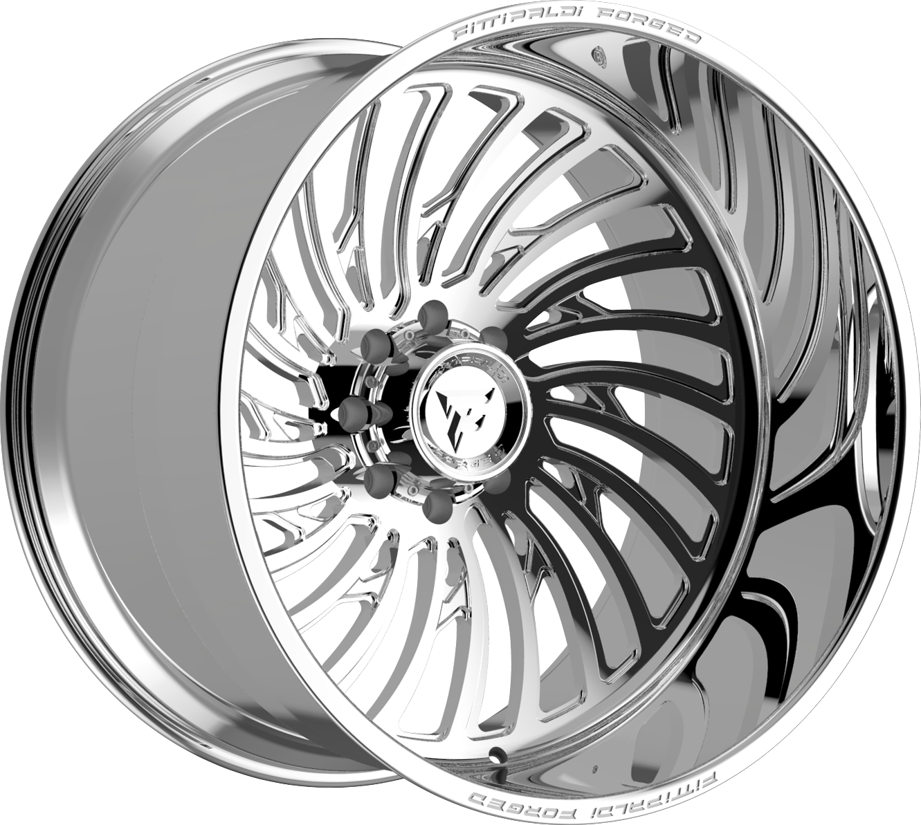 Fittipaldi FTF507P Polished 24x14 -76 8x165.1mm 125.2mm - Wheelwiz