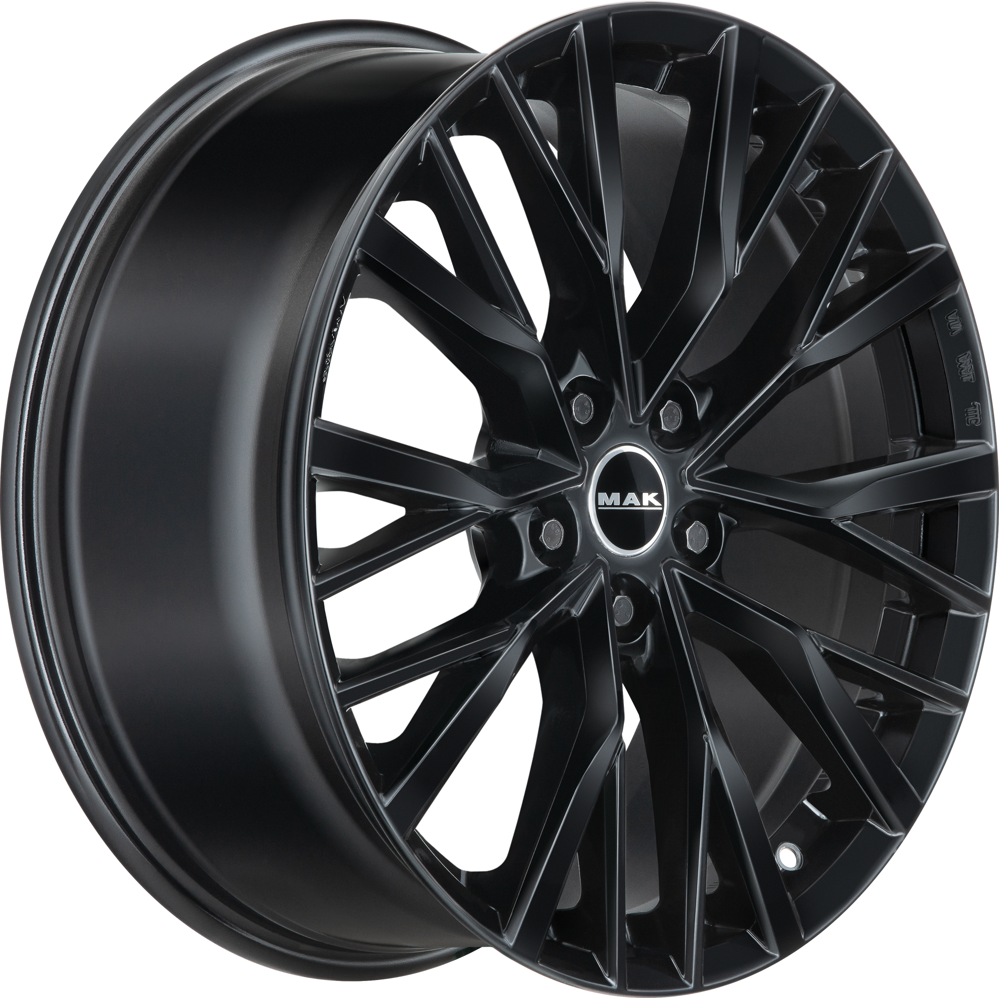 MAK Kent Gloss Black 21x9.5 +44 5x120mm 72.6mm