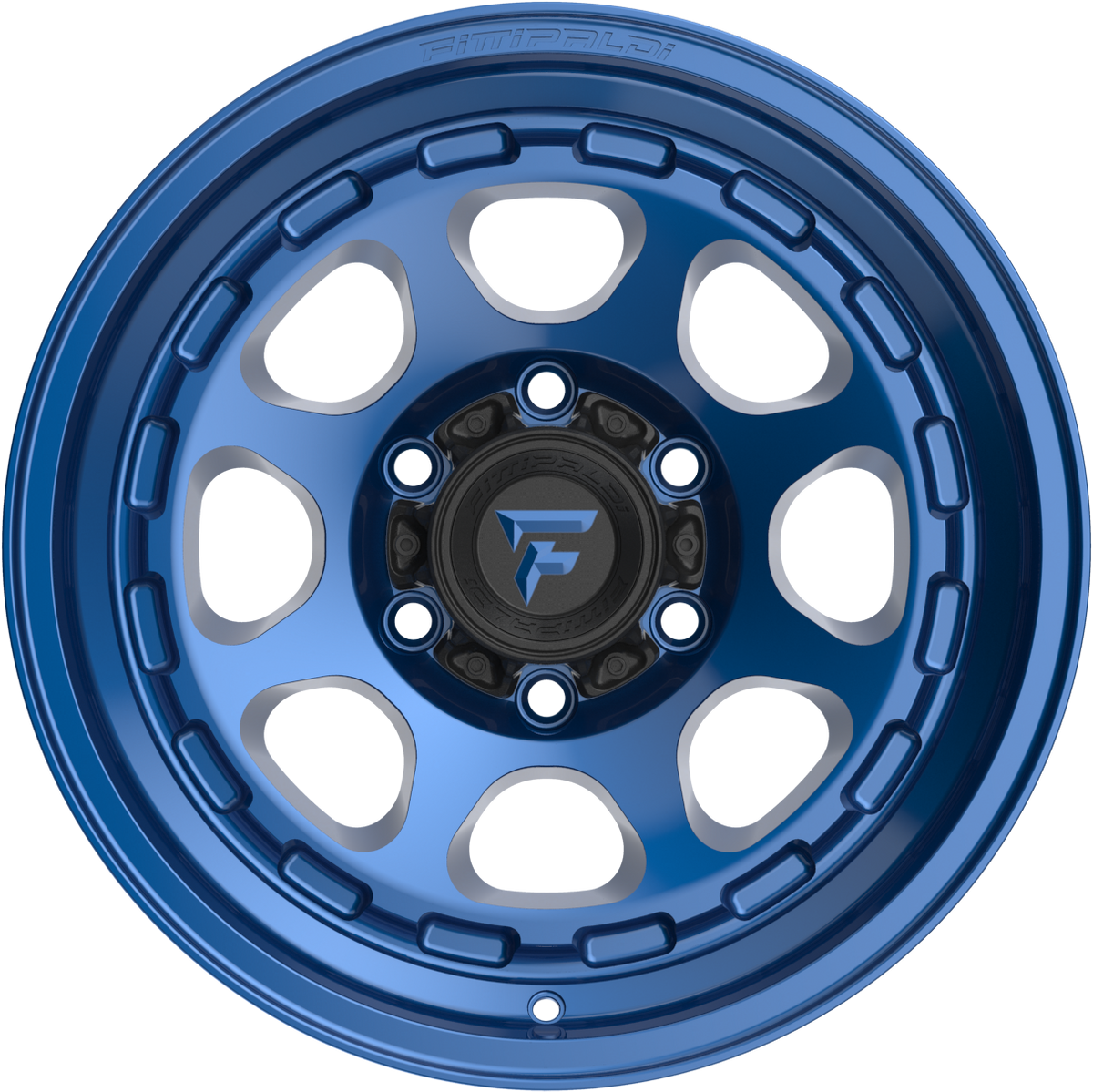 Fittipaldi FT103BL Gloss Blue 17x8.5 0 6x139.7mm 106.2mm - Wheelwiz