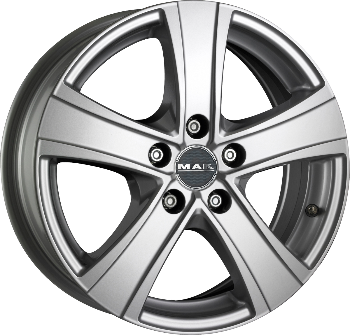 MAK VAN 5 Silver 17x8 +35 5x120mm 76mm - Wheelwiz