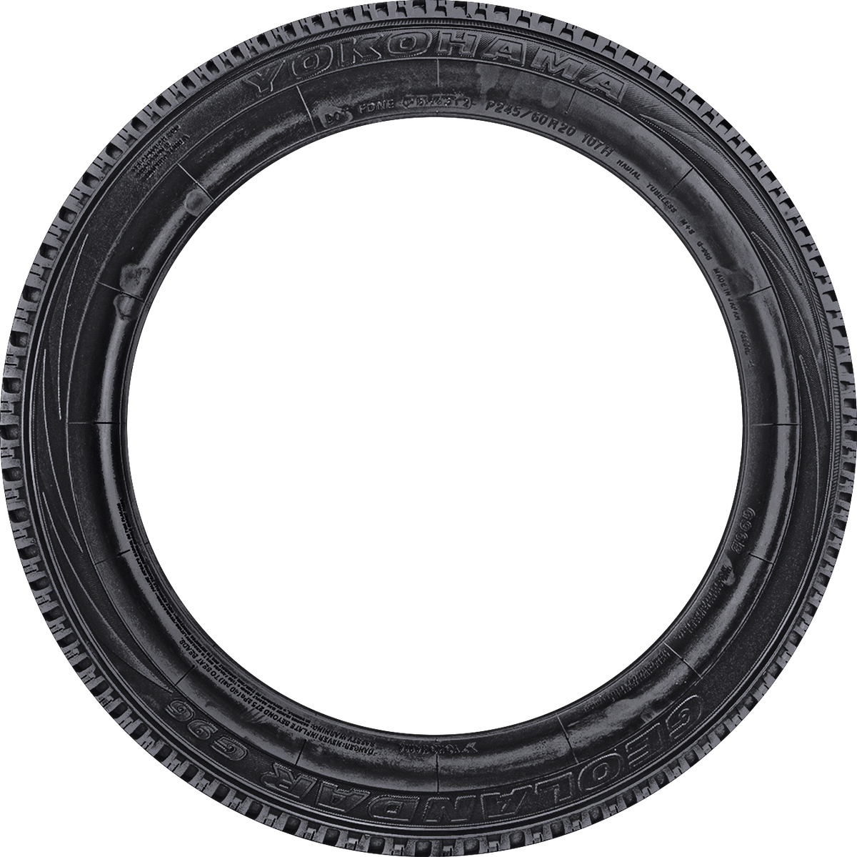Yokohama GEOLANDAR G96B P245/60R20 107H - Wheelwiz