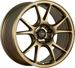 Konig Freeform Radium Bronze 18x8.5 +32 5x120mm 72.6mm - Wheelwiz