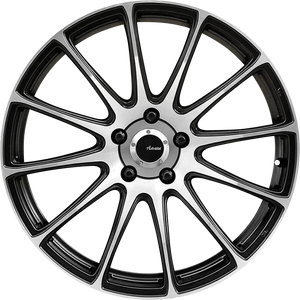 Advanti Svelto Matte Black w/ Machined Face 18x9 +45 5x114.3mm 73.1mm - Wheelwiz