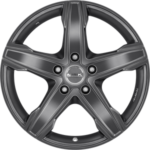 MAK King5 Matte Titanium 18x7.5 +43 5x130mm 84.1mm