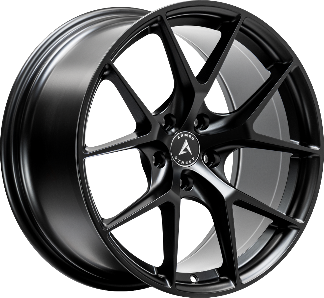 Armed Wheels Sniper Matte Black 20x10 +37 5x120mm 74.1mm - Wheelwiz