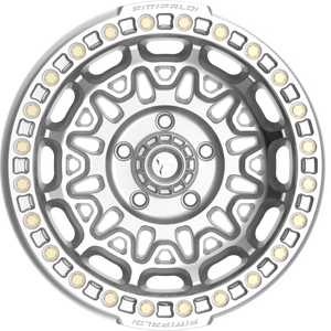 Fittipaldi FB150M Machined Silver 17x9 -15 5x127mm 71.5mm